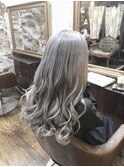 【guri croe】プラチナホワイトシルバー