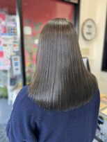 美容室 ケン(KEN)&nbsp;【４０代劇的ＢＥＦＯＲＥ】縮毛矯正剤＆髪質改善カラー