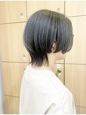 【morio成増 セリザワ】ショートウルフ アンブレラカラー