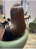 ベージュ　ロング