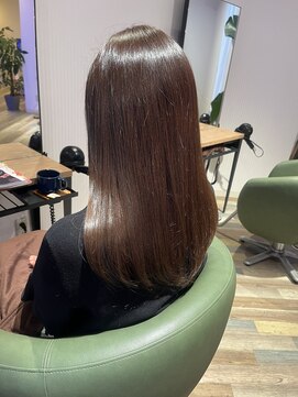 ヘアースパリゾート リアン 燕三条店(Lien) ベージュ ロング