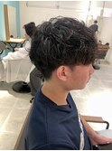 ルーズで抜け感のあるメンズパーマ