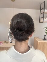 モクシー(MOXY)&nbsp;シニヨンスタイル