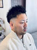 グレイスフルバーバーロンドン 大宮店(Graceful Barber London)&nbsp;【30代男性】ロンドンフェードツーブロック（大宮/バーバー）