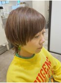 スモーキーベージュ☆マッシュウルフ