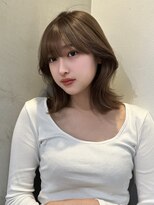 ロンド メリー 大宮(Lond merry) イメチェン外ハネボブ美髪ワイドバングレイヤー韓国ブリーチなし