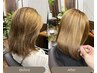 【梅田指名限定】カット＋ふわスト縮毛矯正＋TOKIOTr＋Tr浸透アイロン