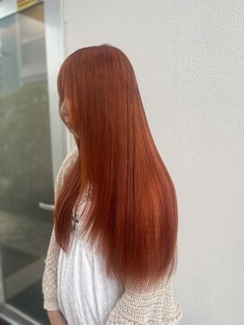 トータルビューティーサロン トップスタイル オレンジカラー
