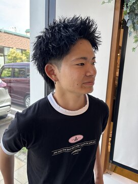 サラビューティーサイト 志免店(SARA Beauty Sight) 【Haru】スパイキーショート/短髪/夏ヘア