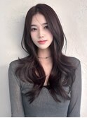 韓国ヘアー/ダブルカラー/ハイライト/イメチェン/エクステ/梅田