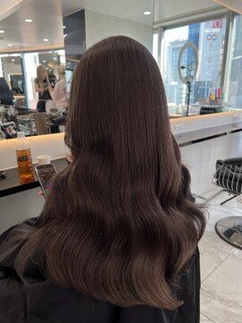 ラピス 渋谷本店(Lapis) ダークグレージュ/髪質改善/レイヤーカット/韓国巻き/艶髪