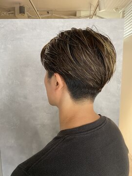 モク(mok) アップバング×ハイライト