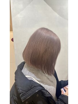 エイト プラット 渋谷2号店(EIGHT plat) アッシュミルクティー　ハイトーンカラー　9/26