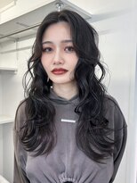 アルバム 渋谷パルコ(ALBUM)&nbsp;グレージュおくれ毛暗めカラーフェイスフレーミング_F30808