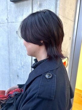 ジェンダーレスウルフクラゲヘアーメンズライクウルフ