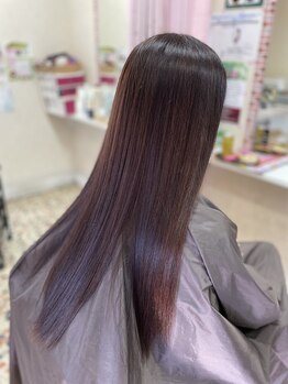 美容室エム(M)の写真/真っ直ぐ過ぎない、大人の質感改善。エイジングによる「うねり・広がり」を潤いのある艶やかな髪へ◎