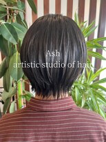 アッシュ アーティスティック スタジオ オブ ヘア(Ash artistic studio of hair)&nbsp;ハンサムショート