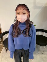  fit stand 千葉/ショートボブ/カット/パーマ/ダブルカラー/トリートメント/縮毛矯正&nbsp;イメチェン/ピンクベージュ/アンブレラカラー[千葉]