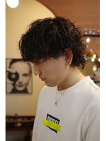 エディ(Edy)&nbsp;メンズ波巻きスパイラルパーママッシュ刈り上げケアパーマ岡山
