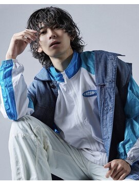 アストラ(ASTRA) MEN’S HAIR/波巻きツイストスパイラル/リバースセンターパート