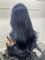 シーン(seen)&nbsp;【ディープネイビーブルー】ブルーブラックブルーカラーブリーチ
