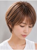 耳掛け×ショート