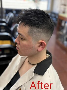 理容 鮎川 ショート