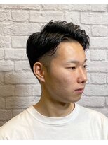グレイスフルバーバー 赤坂見附店 七三分けツーブロック