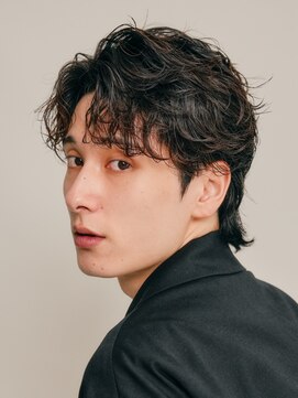 バイフィフス 原宿/表参道(by fifth) 原宿微分けセンターパートウルフヘアシャドウパーマルーズパーマ