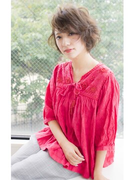 ビフィーノ イーリス 川西店(bifino iris) bifino☆松尾昇路　クシュクシュ３０秒☆カジュアル大人パーマ