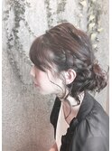 20代/30代/40代/似合う/小顔編み下ろし/ヘアアレンジ