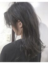 ヘアーアンドアトリエ マール(Hair&Atelier Marl)&nbsp;【Marlお客様スタイル】ダークグレージュの抜け感セミロング