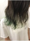 グリーングラデーションカラー