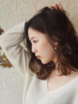 グロッシィ ヘアープロデュース(GROSSY HAIRPRODUCE) ふんわり愛されパーマ♪