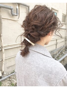 ムジーク(Musiiik) シアベージュと緩いアレンジ