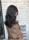 暗透けカラー*アッシュブラウン