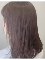 アンスールミミ 南草津店(Ansur mimi)&nbsp;女子力高め☆ラベンダーグレージュ