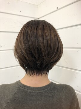 テラス ヘアアンドボタニカル(terrace) スッキリショートボブ/10代/20代/30代/40代/ハイライト