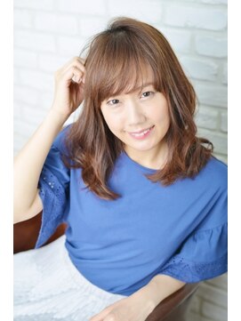 リルエデン(RELEDEN) 【RELEDEN/川越】ワンレンミディアム☆