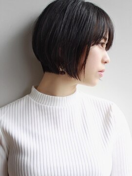 モリオ フロム ロンドン 成増店 【morio成増/ムラマツ】クールショートスリーク黒髪ボブ