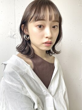 ヴェイン 渋谷(vain) グレージュ/20代30代/くびれミディ/ミルクティーベージュ