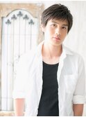 ≪mod's men≫暖色系カラーで爽やか♪ツーブロックショートb