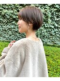 インスタで急上昇中！王道の丸みショート@20代30代40代50代