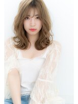 クシュ 所沢東口店(kusyu...)&nbsp;大人かわいい#美髪#ネビージュ#ホワイトグレージュ#こなれミディ