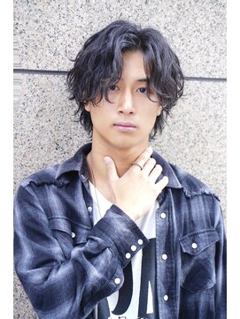 メンズサロン ゴールド 名古屋(GOALD) ツイストスパイラル センターパート