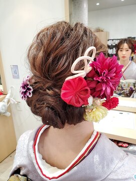ヘアーズ 本店(HAIRZ) 《HAIRZ》一原☆成人式スタイル!
