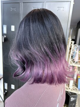 ザ カラー ラボ(THE COLOR LABO) グラデーションカラー ピンクバイオレット