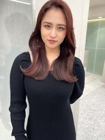 ロンド マーレ 天神大名店(Lond mare) 大人韓国風ヘア 韓国風レイヤースタイル 大人モテ透明感カラー