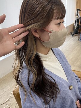 メアリー バイ メリー(marry by merry) 【立町メアリーバイメリー】☆ヘルシースタイルインナーカラー☆