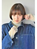 タイトなショートボブ